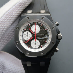 Audemars Piguet Royal Oak Offshore 26202AU.OO.D002CA.01 JF Factory Hot Replica Watches Black Strap - Hot Replica Watches