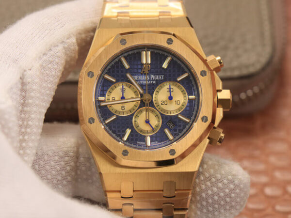 Audemars Piguet Royal Oak 26331BA.OO.1220BA.01 OM Factory Hot Replica Watches Gold Case - Hot Replica Watches