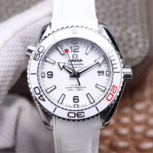 Omega Seamaster 522.33.40.20.04.001 VS Factory Hot Replica Watches White Strap - Hot Replica Watches
