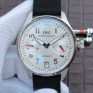 IWC Pilot 3777 ZF Factory Hot Replica Watches Black Strap - Hot Replica Watches