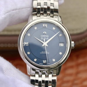 Omega De Ville 424.10.33.20.53.001 MKS Factory Hot Replica Watches Steel Strap - Hot Replica Watches