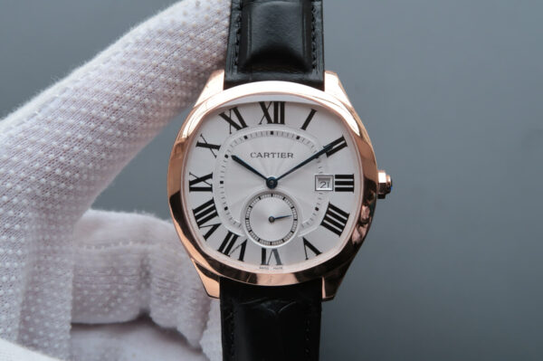 Cartier Drive WGNM0003 V6 Factory Hot Replica Watches White Dial - Hot Replica Watches