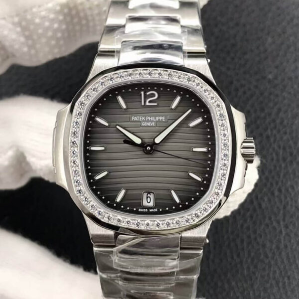 Patek Philippe Nautilus 7118-1200A-011 PF Factory Hot Replica Watches Steel Strap - Hot Replica Watches