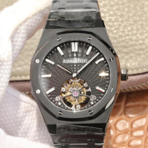 Audemars Piguet Royal Oak 26522CE.OO.1225CE.01 R8 Factory Hot Replica Watches Black Dial - Hot Replica Watches