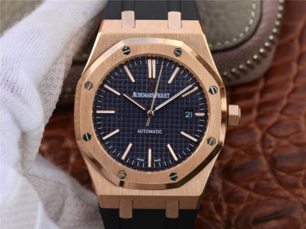 Audemars Piguet Royal Oak 15400 Hot Replica Watches Gold Case - Hot Replica Watches