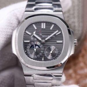 Patek Philippe Nautilus 5712/1A-001 PF Factory Hot Replica Watches Silver Case - Hot Replica Watches