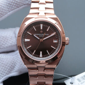 Vacheron Constantin Overseas 8F Factory Hot Replica Watches Reddish Brown Dial - Hot Replica Watches