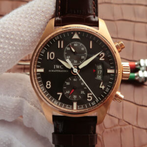IWC Pilot IW387802 ZF Factory Hot Replica Watches Gold Case - Hot Replica Watches