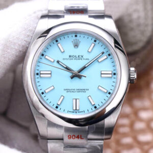 Rolex Oyster Perpetual M124300-0006 EW Factory Hot Replica Watches Blue Dial - Hot Replica Watches