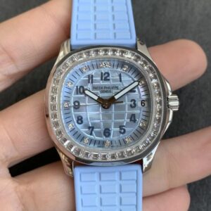 Patek Philippe Aquanaut 5072G-001 PPF Factory Hot Replica Watches Blue Strap - Hot Replica Watches