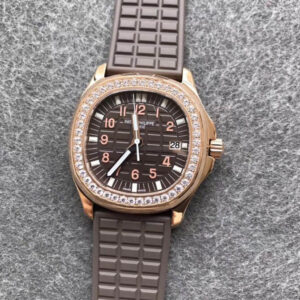 Patek Philippe Aquanaut 5068R-001 PPF Factory Hot Replica Watches Brown Strap - Hot Replica Watches