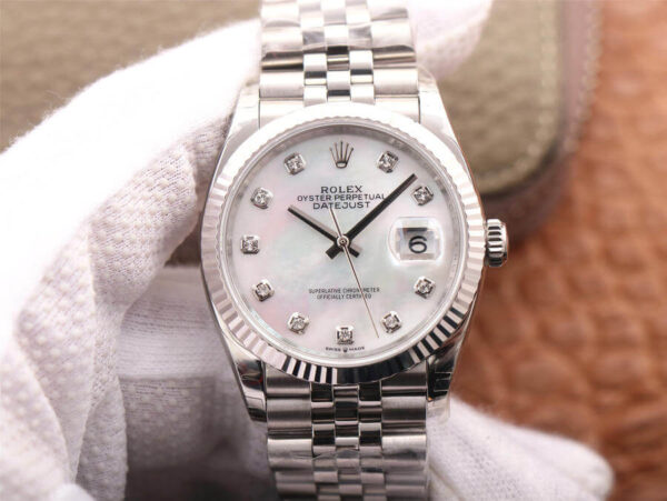 Rolex Datejust M126234-0019 EW Factory Hot Replica Watches Steel Strap - Hot Replica Watches