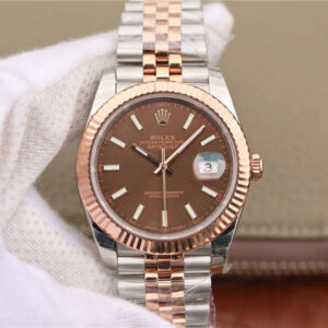 Rolex Datejust M126331-0002 EW Factory Hot Replica Watches Brown Dial - Hot Replica Watches