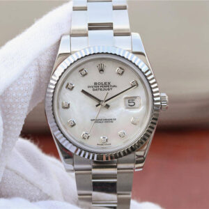 Rolex Datejust M126334-0019 EW Factory Hot Replica Watches White Dial - Hot Replica Watches