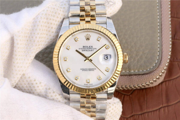 Rolex Datejust M126333-0018 EW Factory Hot Replica Watches White Dial - Hot Replica Watches