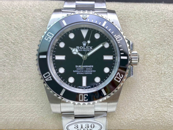 Rolex Submariner 114060-97200 Clean Factory Hot Replica Watches Steel Strap - Hot Replica Watches