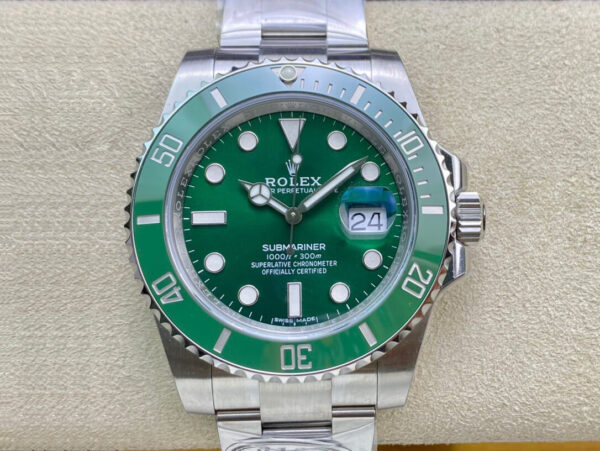 Rolex Submariner 116610LV-97200 Clean Factory Hot Replica Watches Steel Strap - Hot Replica Watches