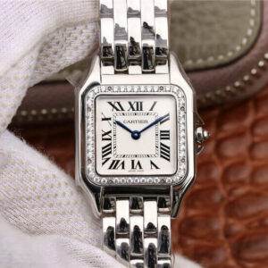 Cartier Panthere W4PN0008 GF Factory Hot Replica Watches White Dial - Hot Replica Watches