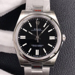 Rolex Oyster Perpetual M124300-0002 EW Factory Hot Replica Watches Black Dial - Hot Replica Watches