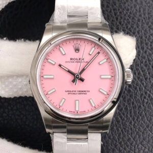 Rolex Oyster Perpetual M277200-0009 EW Factory Hot Replica Watches Pink Dial - Hot Replica Watches