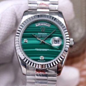 Rolex Day Date 18038 Hot Replica Watches Silver Strap - Hot Replica Watches