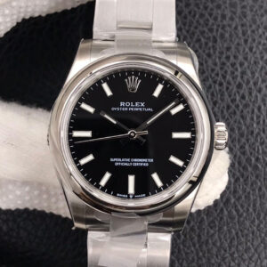 Rolex Oyster Perpetual M277200-0002 EW Factory Hot Replica Watches Black Dial - Hot Replica Watches