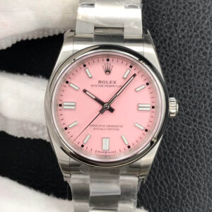 Rolex Oyster Perpetual M126000-0008 EW Factory Hot Replica Watches Pink Dial - Hot Replica Watches