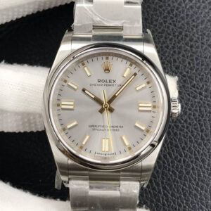 Rolex Oyster Perpetual M126000-0001 EW Factory Hot Replica Watches Silver Dial - Hot Replica Watches