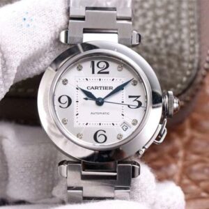 Cartier Pasha W31073M7 V9 Factory Hot Replica Watches Silver Case - Hot Replica Watches