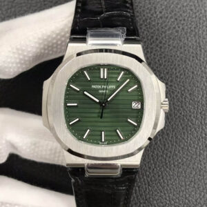 Patek Philippe Nautilus 5711/1A-014 3K Factory Hot Replica Watches Black Strap - Hot Replica Watches