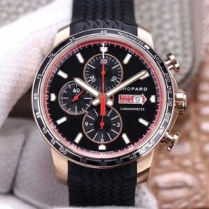 Chopard Classic Racing Chronograph 161293-5001 V7 Factory Hot Replica Watches Black Strap - Hot Replica Watches