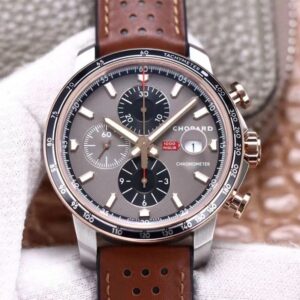 Chopard Classic Racing Chronograph 168571-6002 V7 Factory Hot Replica Watches Brown Strap - Hot Replica Watches