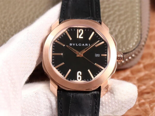 Bvlgari Octo 101963 BGOP41BGLD BV Factory Hot Replica Watches Gold Case - Hot Replica Watches