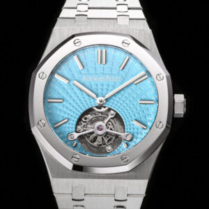 Audemars Piguet Royal Oak 26530PT.OO.1220PT.01 R8 Factory Hot Replica Watches Light Blue Dial - Hot Replica Watches
