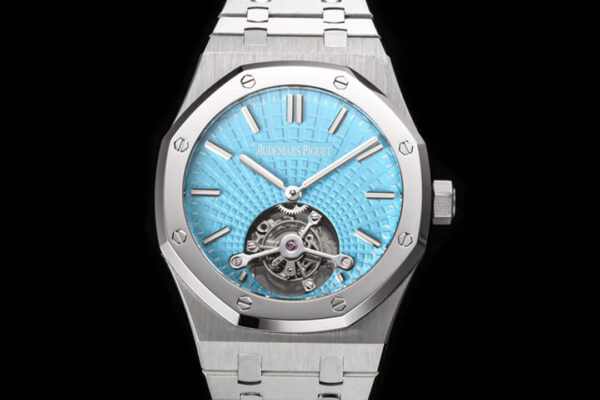 Audemars Piguet Royal Oak 26530PT.OO.1220PT.01 R8 Factory Hot Replica Watches Light Blue Dial - Hot Replica Watches