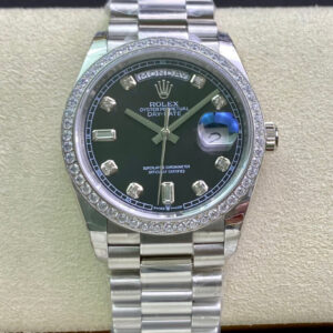 Rolex Day Date 118346 EW Factory Hot Replica Watches Steel Strap - Hot Replica Watches