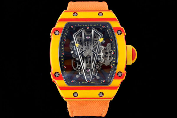 Richard Mille RM27-03 RM Factory Hot Replica Watches Orange Strap - Hot Replica Watches