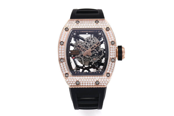 Richard Mille RM035 KV Factory Hot Replica Watches Black Strap - Hot Replica Watches