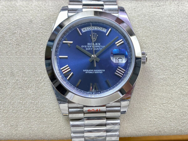 Rolex Day Date M228206-0015 EW Factory Hot Replica Watches Steel Strap - Hot Replica Watches