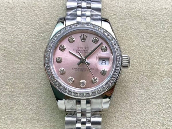 Rolex Datejust M279384RBR-0003 BP Factory Hot Replica Watches Pink Dial - Hot Replica Watches