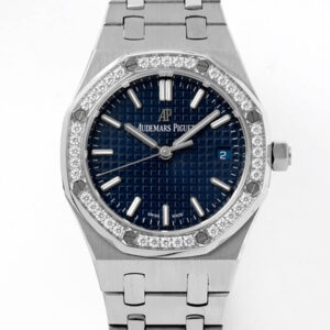 Audemars Piguet Royal Oak 77351ST.ZZ.1261ST.01 8F Factory Hot Replica Watches Dark Blue Dial - Hot Replica Watches