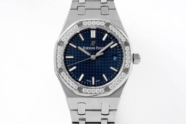 Audemars Piguet Royal Oak 77351ST.ZZ.1261ST.01 8F Factory Hot Replica Watches Dark Blue Dial - Hot Replica Watches