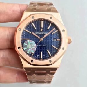 Audemars Piguet Royal Oak 15400OR.OO.1220OR.03 JF Factory Hot Replica Watches Rose Gold Case - Hot Replica Watches