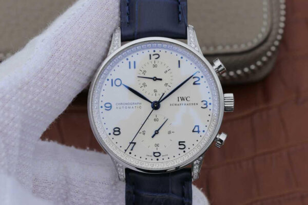 IWC Portugieser IW371440 ZF Factory Hot Replica Watches Black Strap - Hot Replica Watches