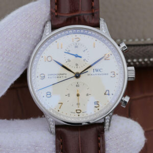 IWC Portugieser IW371440 ZF Factory Hot Replica Watches Brown Strap - Hot Replica Watches