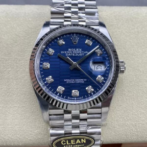 Rolex Datejust M126234-0057 Clean Factory Hot Replica Watches Dark Blue Dial - Hot Replica Watches