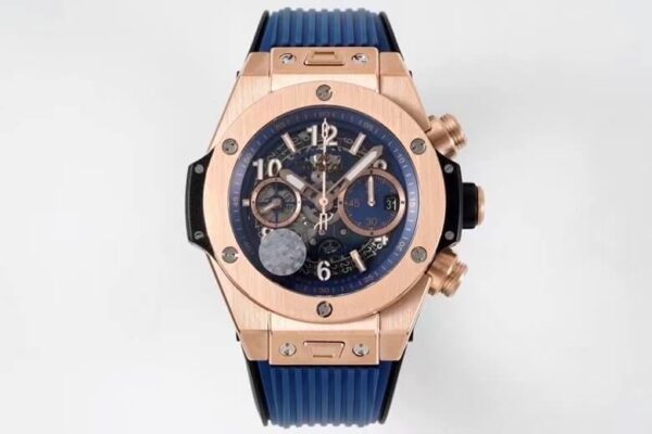 Hublot Big Bang 421.OX.5180.RX ZF Factory Hot Replica Watches Blue Strap - Hot Replica Watches
