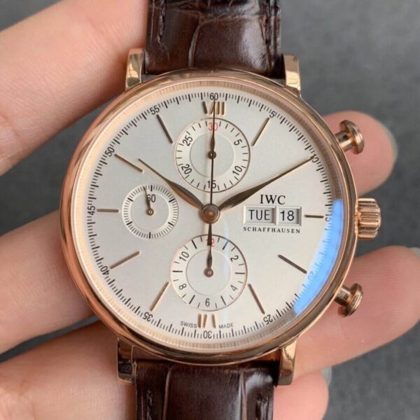 IWC Portofino IW391020 ZF Factory Hot Replica Watches White Dial - Hot Replica Watches