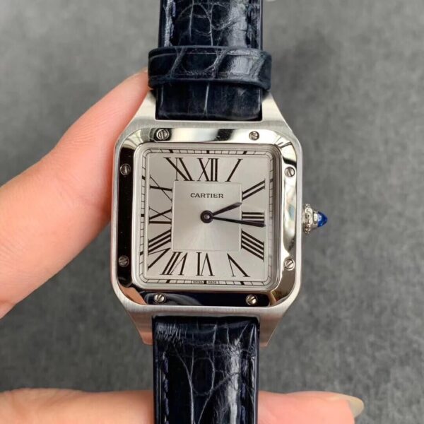 Cartier Santos WSSA0023 Hot Replica Watches Silver Dial - Hot Replica Watches