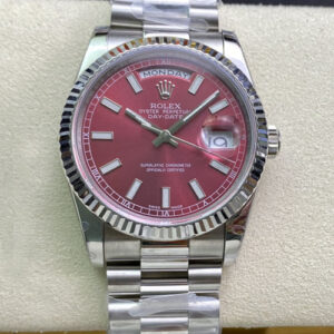 Rolex Day Date 118239 EW Factory Hot Replica Watches Red Dial - Hot Replica Watches